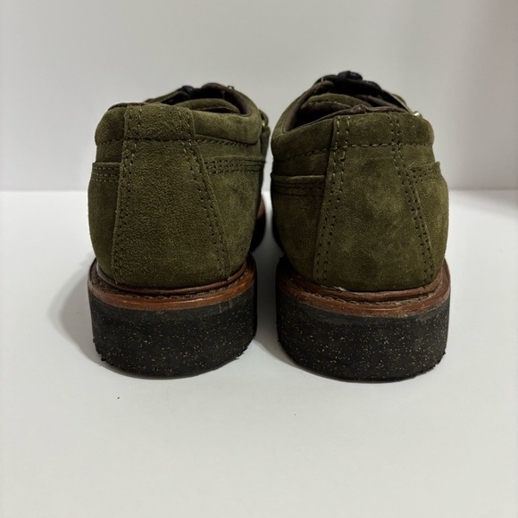 Women’s Wolverine Olive Suede Steel Toe Shoes Size 6 main image 5